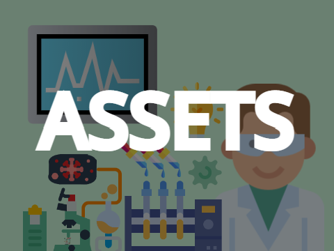 futuristic lab - vector design assets