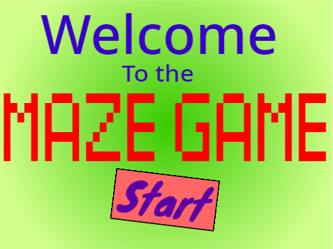 my maze game !