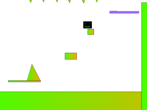 Rainbow platformer part 3