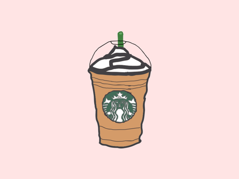 My Vector Starbucks drink Drawing