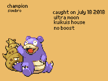 my shinies!