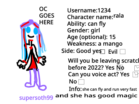 THE TWO SIDES OF SCRATCH: Main character audtions remix