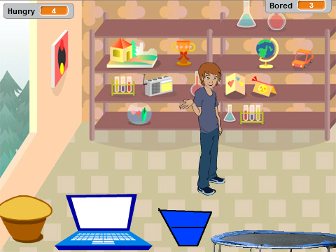 Life Simuator (based off the virtual pet tutorial)