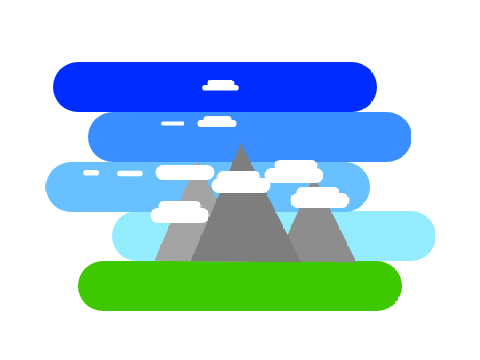 (3rd) vector art: mountain range