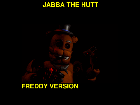 Jabba The Hutt Freddy Faz Bear Vesion