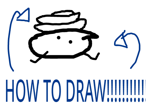 epic guide on how to draw a my berd