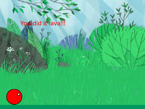 Help lava escape the forest.