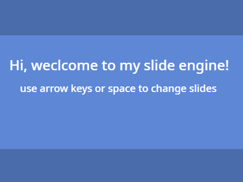 Epic slide engine