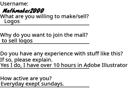 Mega Mall Applications remix