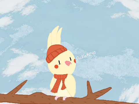 Cockatiel Drawing