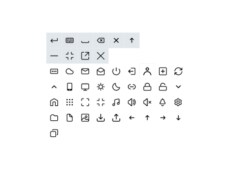 icon set v2.0