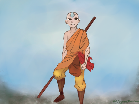 —Avatar Aang — ATLA Collab—