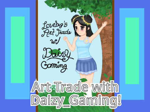 ⚫️ Art Trade with @Daizy_Gaming ⚫️