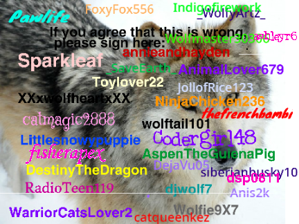 Sign To Stop Wolf Hunting! remix remix remix remix remix