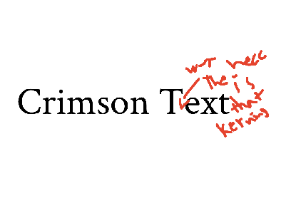 wut the hecc is that kerning