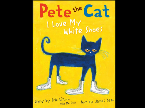 Book assignment: Pete the cat I love my white shoes