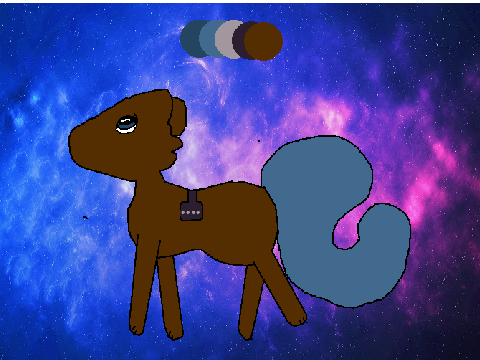 Moodboard - sorta space themed