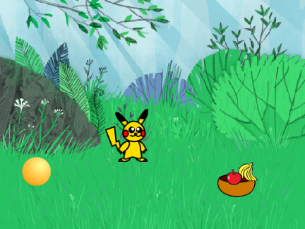 play with pikachu