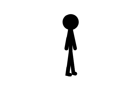stickman moving