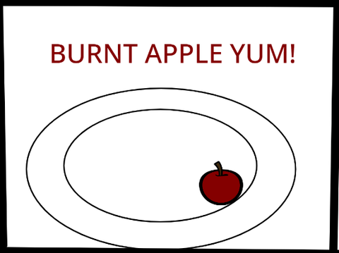 HOW TO MAKE BURNT APPLE