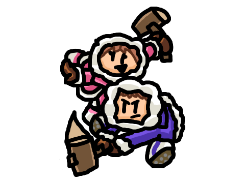 SSBU Art Collab - Ice Climbers!