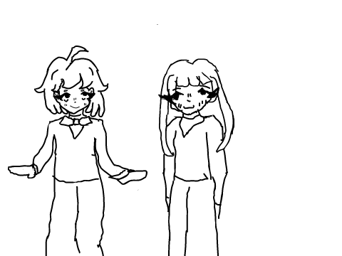 me and my friend (but cooler)
