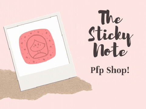 The Sticky Note Pfp Shop!