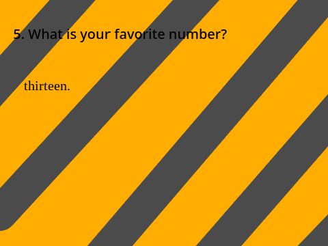 50 Questions! remix