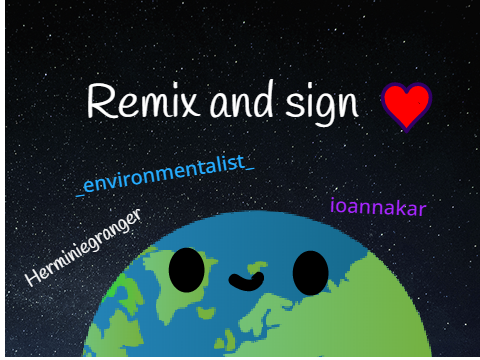 Remix and sign! remix