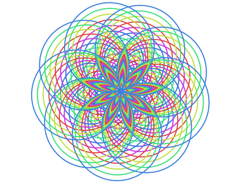 Circle Mandala Pen Art