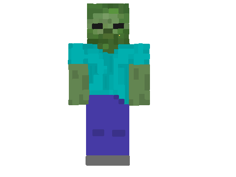 Minecraft Zombie art