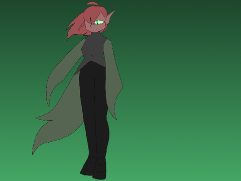 Redesigned another oc ig