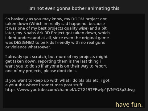 More info i guess