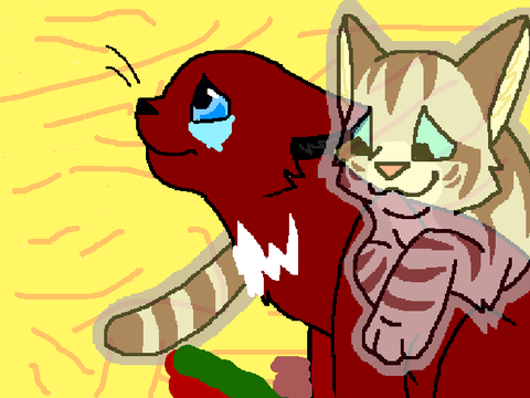 Sparkheart and Willowkit Miss Lillyflower. = (