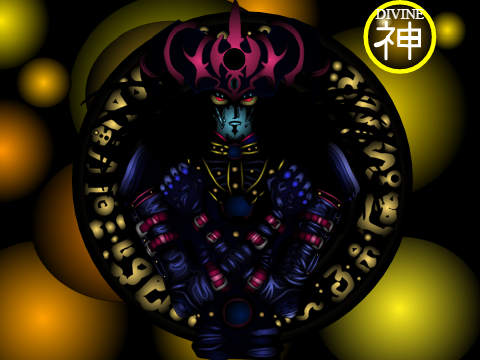 Fan Art Of YuGiOh (Magician of black chaos) ALL ATTRIBUTES