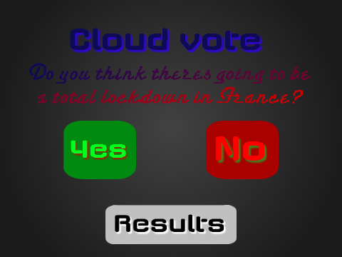 ☁ Cloud vote [Lockdown or not]
