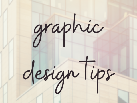 ✎ graphic design tips [mobile friendly]
