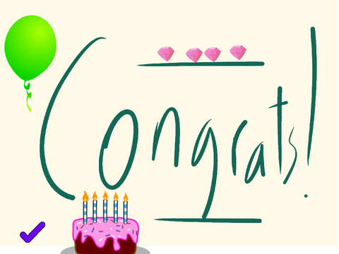 Congratulations card