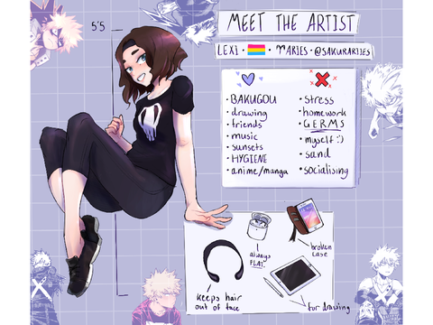 「 meet the artist  」