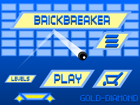 Gold-Diamond's Brickbreaker (Strawberry Game jam Entry)
