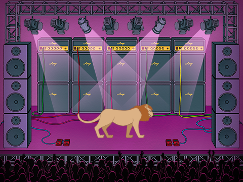 The Joking Lion