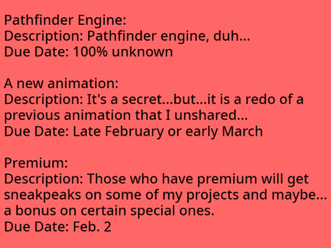 Project Announcements