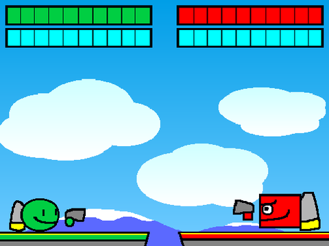 2 player gun fight remix