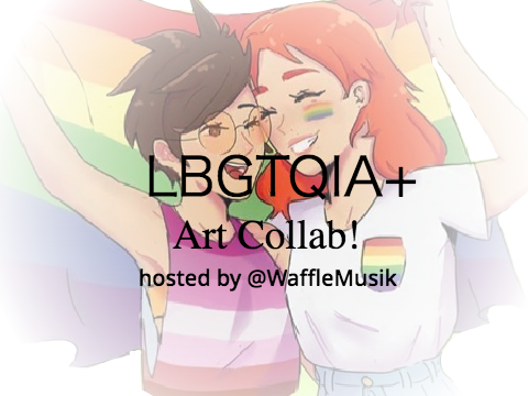 ✧ LBGTQIA+ { cancelled } Art Collab | Pride ✧