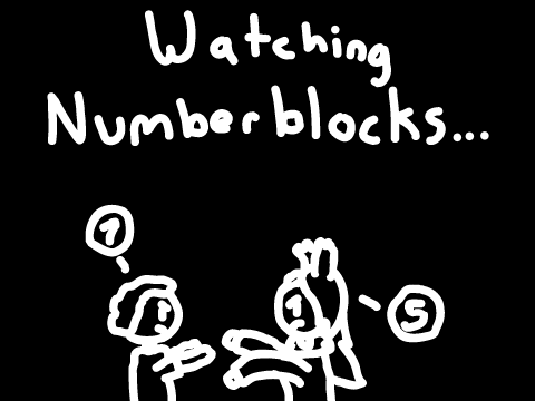Watching Numberblocks Be Like: