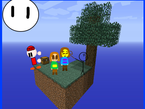 Add yourself stranded on Skyblock remix remix