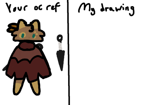 I’ll draw your oc in my style! remix