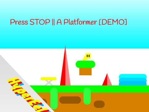 Press STOP || A Platformer [DEMO] #Games #All