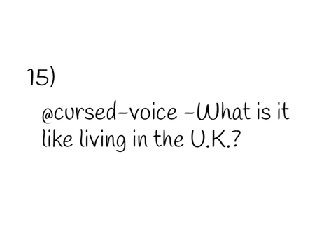 Answers to my 1 year QnA