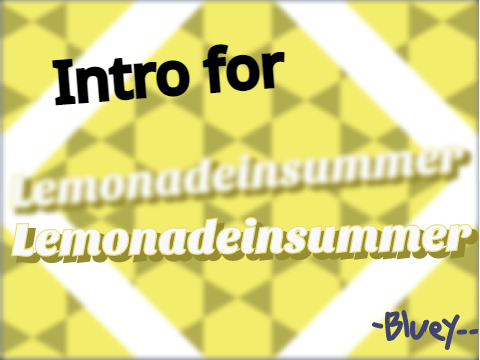 Intro | Lemonadeinsummer